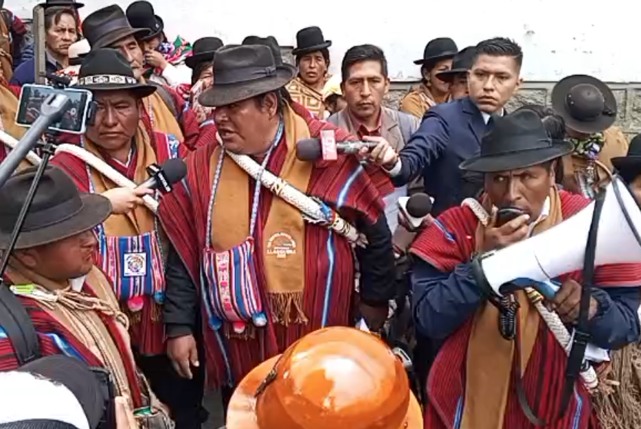 Movilización por Yahuasi presenta voto resolutivo al TSE con pedido de segunda vuelta en La Paz